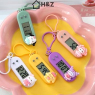 H&Z Sanrio Mini Electronic Student Square Digital Watch Student Electronic Clock Keychain Table Time