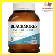 BLACKMORES - BLACKMORES 無腥味魚油1000mg 400粒 EXP:2028/7 [原裝正貨]