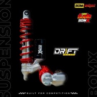 BOMRANGSIT Drift Suspension Premium Quality Shock Absorber (NMAX,AEROX,M3,SPORTY,CLICK,ADV,PCX)