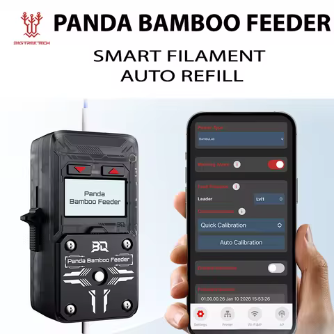 BIGTREETECH Smart Filament Refill for Bambu lab PXA FDM Printers PANDA BAMBOO FEEDER 3D Printer Acce