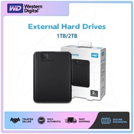 WD Elements Portable 1TB 2TB External Hard Drive For Mac and Windows Portable USB 3.0 External HDDp5