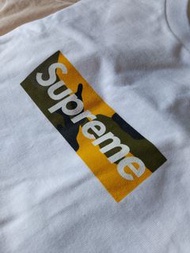 Supreme Brooklyn box tee sz L tiffany burberry