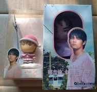 周杰倫 JAY CHOU / 七里香 mini 絨布公仔娃娃 + Q版聖誕造型公仔(MEMO夾)，全新