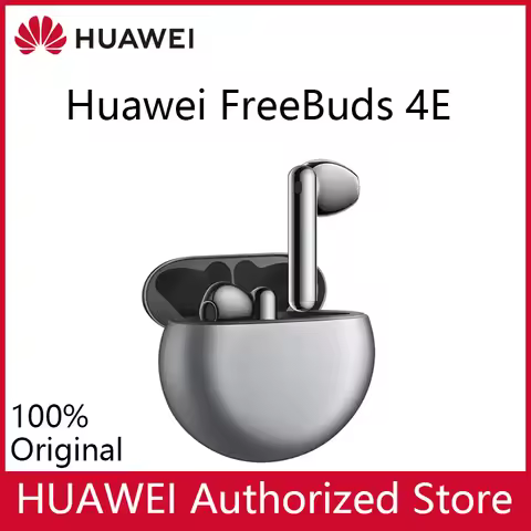Original Huawei FreeBuds 4E Earphones Bluetooth 5.2 True Wireless Headphone Open-fit Active Noise Ca