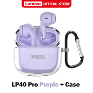 Lenovo LP40S หูฟังไร้สาย 2021 New Version LP40 หูฟังบลูทูธไร้สาย พร้อมไมค์ IPX5 Hd Music TWS พร้อมเส