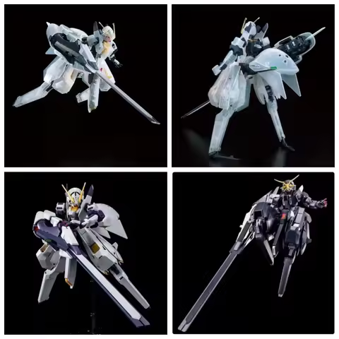 Bandai Genuine HG RX-124 ARZ-124 GUNDAM TR-6 HAZEL II WOUNDWORT KEHAAR Action Anime Figures Toys Gif