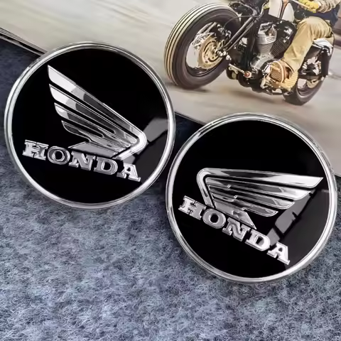 Honda Motorcycle Circular Logo 3D Stereoscopic Fuel Tank Sticker Suitable for CBR600RR/CBR1000RR/CB1