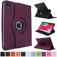 For iPad Pro 12.9 3rd 4th 5th Gen 2018 2020 2021 Tablet Rotating Leather Stand Flip Case Cover