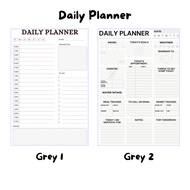 Digital Daily Planner (Grey), iPad Planner, Notability, Goodnotes