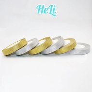 GLITTER RIBBON, EMULSION RIBBON 1CM, 2CM, 2.5CM, 4CM