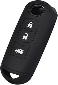 Key Fob Pouch, Yurefax 3 Button Car Key Fob, for Mazda, 2 3 5 6 8 Atenza CX5 CX-7 CX-9 Miata MX-5 RX