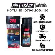 [HÀNG CHÍNH HÃNG 3M] DUNG DICH CHỐNG BÁM  NƯỚC TRÊN KÍNH 3M GLASS COAT WINDSHIELD 08889 LT