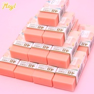 M&G （AXP963C8）4B Less Crumb Eraser Clean Cute Pink Rubber Student Stationery