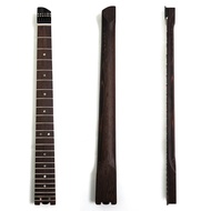24 Fret Headless Electric Guitar Wenge Wood With Locking Nut Guitar Accessories
