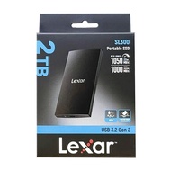 Lexar 2TB SL300 USB 3.2 Gen 2 Portable SSD (LSL300002T-RNBNG) - USB-C/USB-A