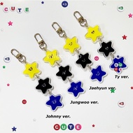 BAGCHARM 3 COLOR STARFISH NCT 127 || PHONECHARM NCT 127 || NCT 127 KEYCHAIN