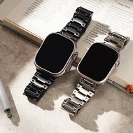 Apple watch - 復古經典小方塊鈦金屬 蘋果專用錶帶