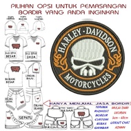 HARLEY DAVIDSON 01 PATCH EMBROIDERY LOGO/ EMBLEM BET MOTOR RACING AUTOMOTIVE