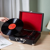 USB Bluetooth Record Player Speakers Portable Record Player Retro Phonograph Vinyl Record Player&*-&