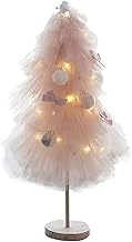 Christmas Tree Artificial Trees Decoration Artificial Christmas Tree Pink Princess Christmas Tree Arrangement Festival Decoration (Size : 5Ft(150CM)) (1.6Ft(50cm)) () Fashionable