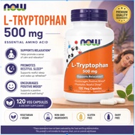 NOW Foods, L-Tryptophan, 500 mg, 120 Veg Capsules m3w0b94b0t