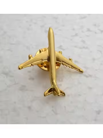 A320 & A340 350Boing777 A330 Gold&Silver Airbus Aviation Badge 2.8*3.1cm, Authentic Pilot Badges air