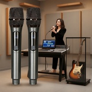 Rechargeable VHF Handheld Mic for Karaoke, Parties, Live Broadcast & Host Use Mikrofon Tangan VHF Bo