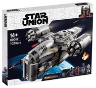 ของเล่นพร้อมส่งจากไทย Lego Star Wars Mandalorian Razor Crown spaceship 75292 assembled building bloc