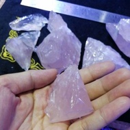 Rose quartz raw stone,love stone