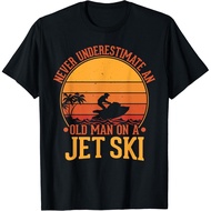 Vintage Water Jet Ski Fun Beach For Men, Retro Jet Ski Gift T-Shirt