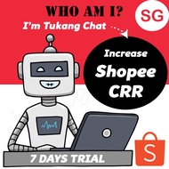 TukangChat ( SINGAPORE TRIAL 7 DAYS ) Shopee Bot / Shopee Auto Reply Increase CRR / Auto Chat Robot / Maintain CRR