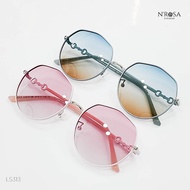 [Angel Eyes] N’ROSA LS313 Sunglasses – Blue / Pink Gradient Lens Anti-UV, High Quality Metal Frame