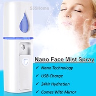 Nano Face Mist Spray / Facial Moisturizer Steamer / Hydrating Beauty Skin Care / Portable / USB