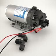 ปั้มน้ำแรงดันสูงขนาดเล็ก12V 24V DC 40W 5L/Min 4.2บาร์สวิตช์อัตโนมัติปั๊มไดอะแฟรมดูดอัตโนมัติล้างรถ