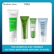 YOU ACNE Paket Skincare Jerawat Bundle 4-in-1 Acne Treatment Hy amino