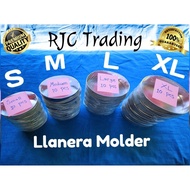 Llanera Leche Flan Molder Set of 10 pcs, Aluminum, Small, Medium, Large, XL, Sold per 10pcs