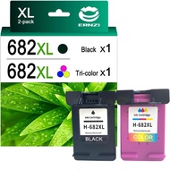 Replacement 682XL Ink Cartridge Compatible for HP 682XL Ink Cartridges Work for HP Deskjet Plus Inka