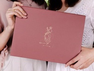 結婚書約套組-執子之手 - 男女 | 同婚 (可客製封面燙金)