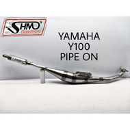 SHM PIPE ON EXHAUST RACING RXZ Y125ZR DINAMIK Y100 Y110 SS 2 RG RGV KRR150 RR KRR TXR150 TXR PANTER