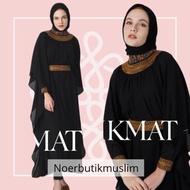 Hikmat Fashion Original A364 Abaya Hikmat  noerbutikmuslim Gamis