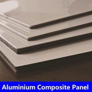 3MM White & Silver Aluminium Composite Panel / ACP 2ft x 2ft & 2ft x 4ft