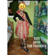 igorot terno.. free headpiece... geenafabric