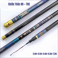 Cần Câu Đài 8H Chiến Thần Săn Hàng Tặng Ngọn Phụ