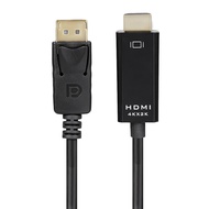 DisplayPort to HDMI Cable Support 4K x 2K High Resolution