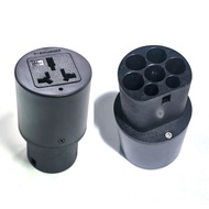 EV Charger Discharge Adapter (Type 2 to Universal Socket) Ev bike can use