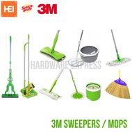3M Scotch Brite Spin Mop, Easy and Quick Sweeper, Easy Squeeze, Super Duster Mop