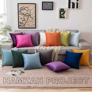 Suade Premium Sofa Cushion Cover Jumbo Size 65x65 70x70 80x80 90x90