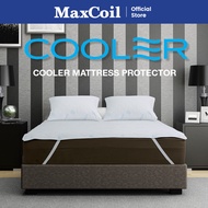 MaxCoil Cooler Mattress Protector | Available in Single/ Super Single/ Queen/ King