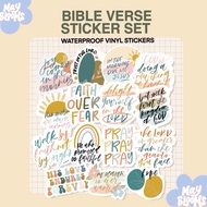 Bible verse Stickers, Faith Stickers | Journal, Planner, Laptop Stickers | Waterproof Stickers