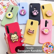 Soft Case Pop Socket 3D Character SAMSUNG J1 J2 J3 J4 J5 J6 J7 J8 C5 C7 C8 Pro 2015 2016 2017 2018